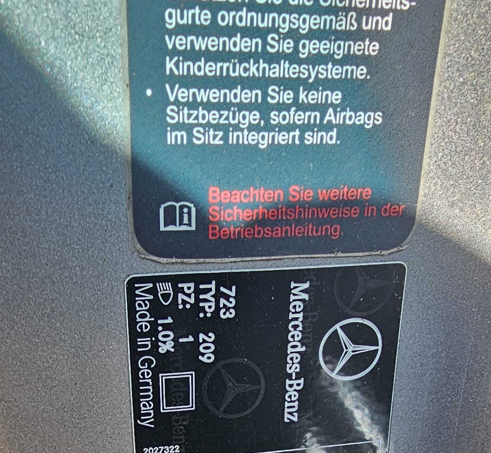 Maska pokrywa silnika Mercedes-Benz CLK W209 kod lakieru 723
