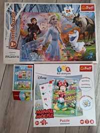 Trefl Puzzle kraina lodu maxi, minnie sensoryczne, peppa, pucio