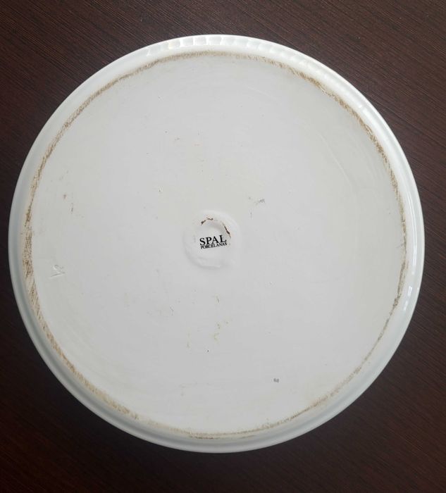 Lindíssimo cinzeiro com glossário Golfe, em porcelana da fábrica SPAL