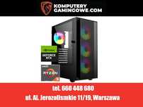 Nowy Komputer Gamingowy Ryzen 5 8400f Win11 32GB 1TB SSD RTX 5060 8GB
