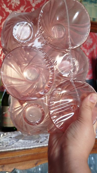 Conjunto jantar 44 peças Pirex Rosa *NOVO*