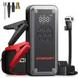 Rozrusznik W160 z kompresorem powietrza, jump starter 5000 A 150 PSI,