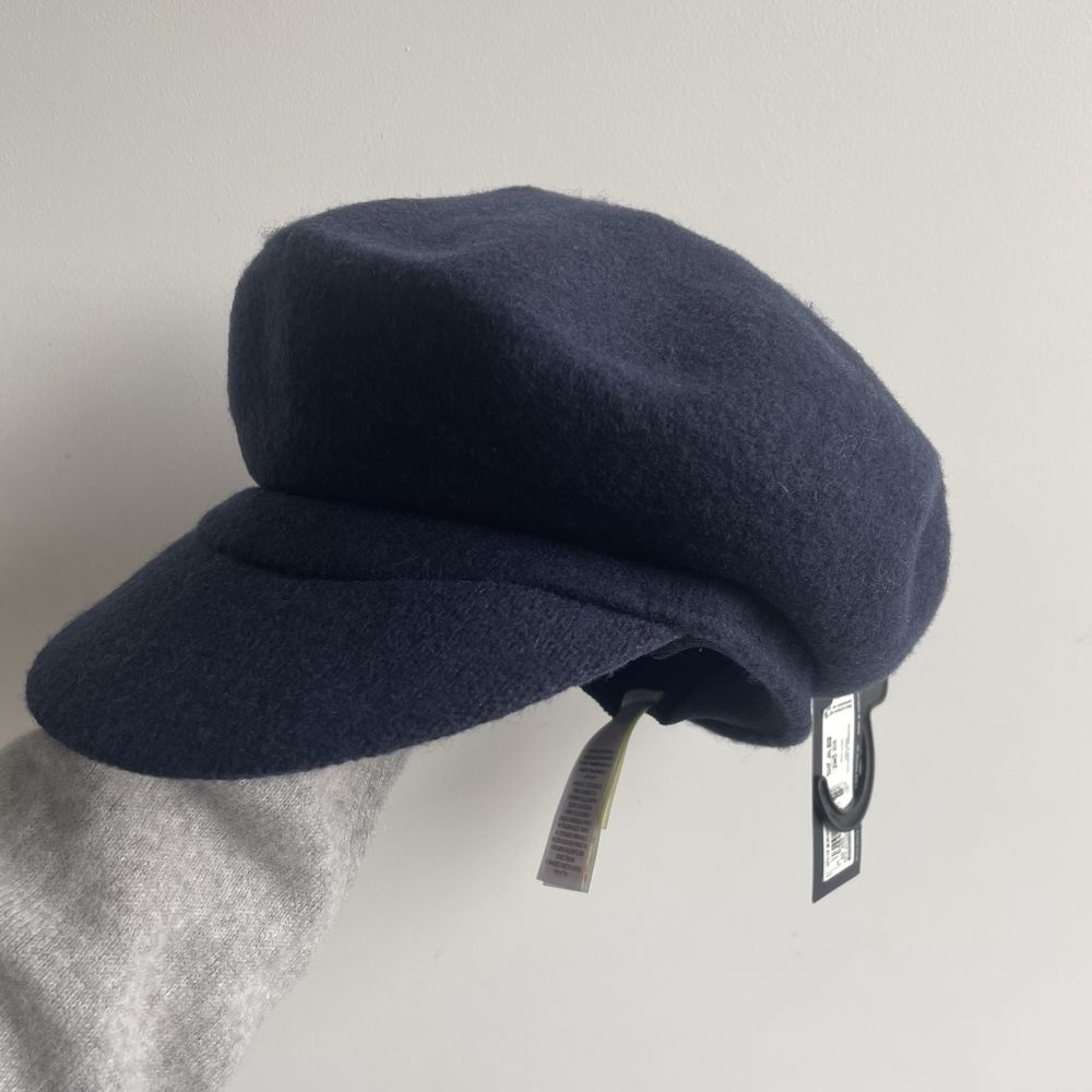 Kaszkiet M&S Marks&Spencer 100% wełna wool