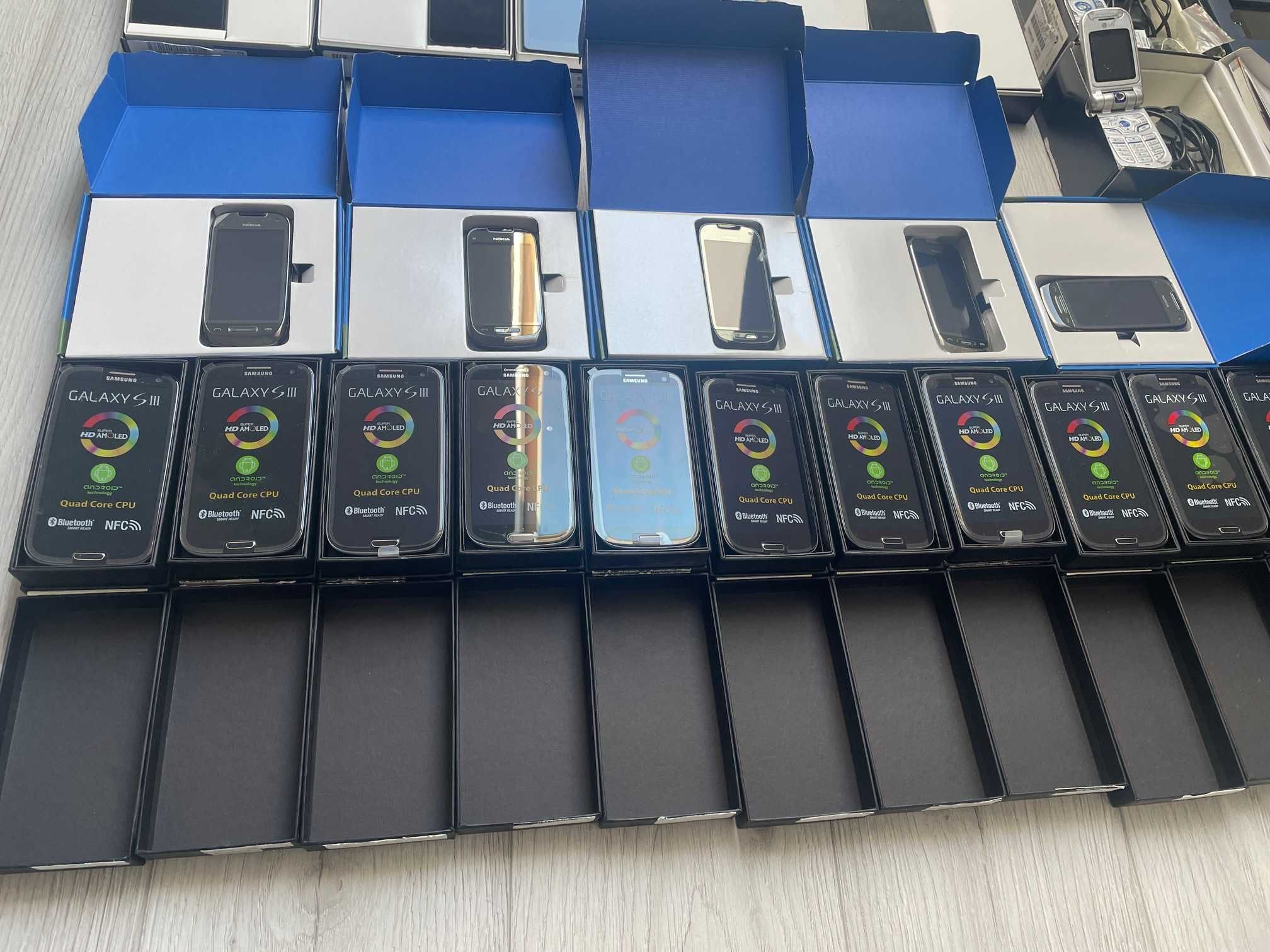 110 Sztuk Nokia HTC BlackBerry Samsung LG Sony Wyprzedaz Kolekcji.