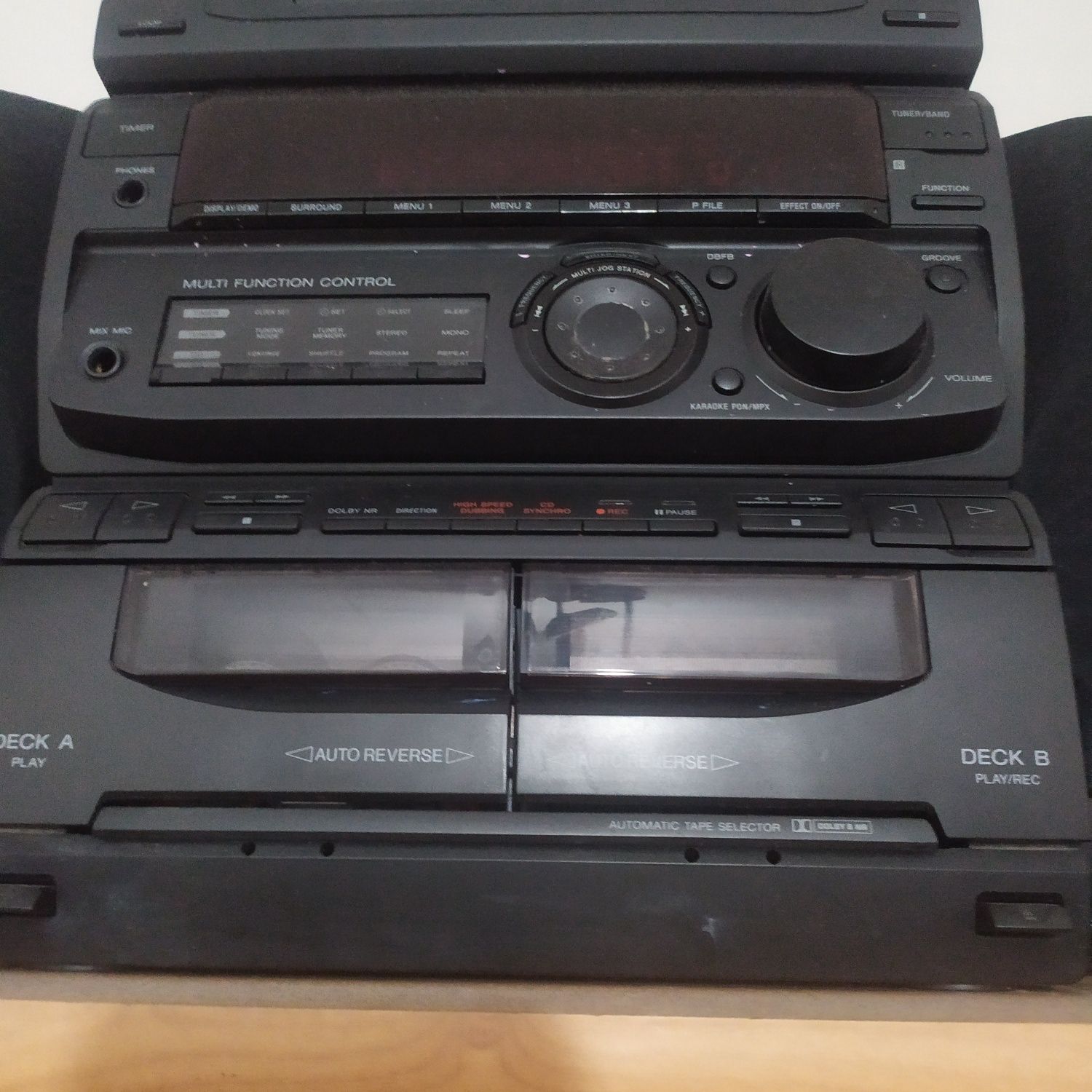 Radio e cd e cassete