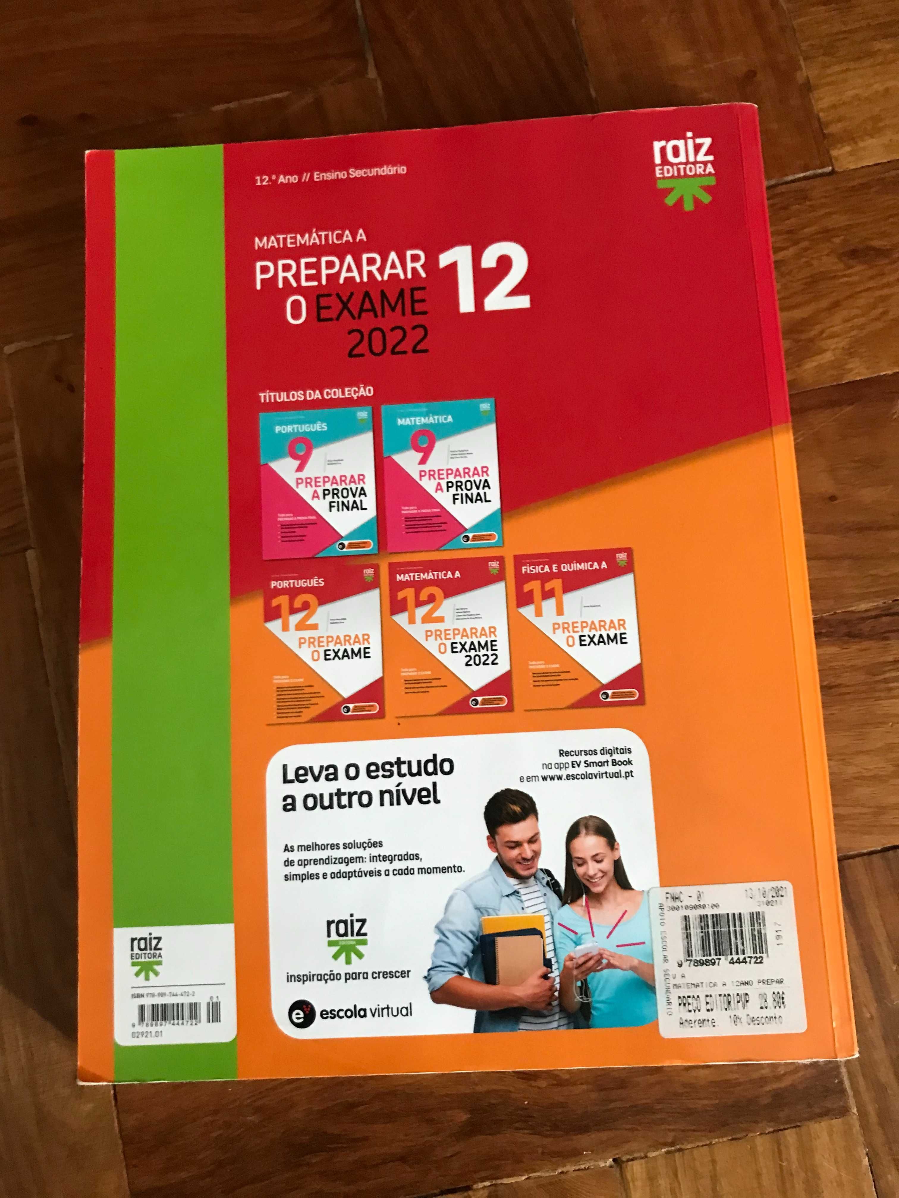 Preparar exame de Matemática A - 12º ano