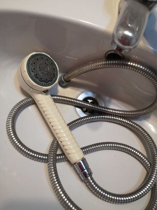 Banheira de duche com vidro