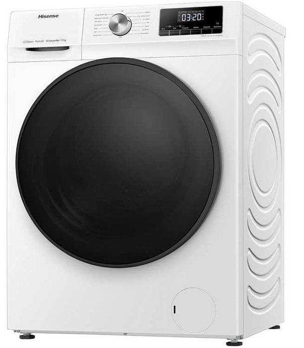 Hisense WFQA1214EVJM pralka parowa, 12 kg, cykl prania, 1400 obr.