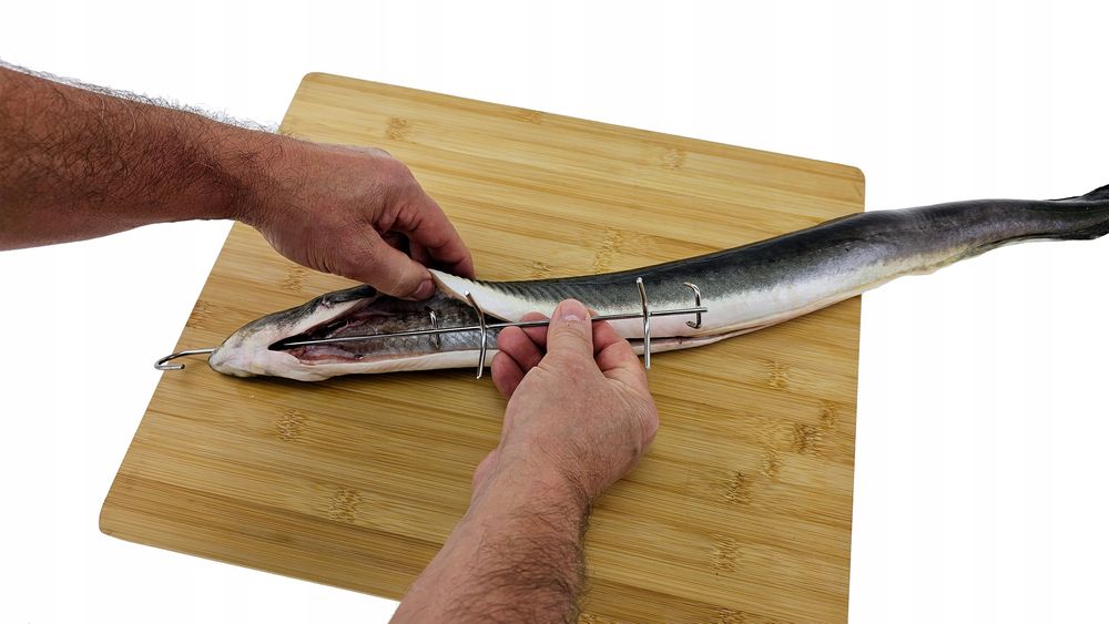 Hak Wędzarniczy Super Smoke do węgorza 32cm Premium