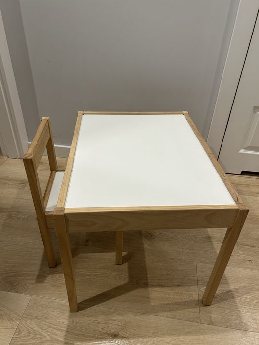 Stolik IKEA LATT + 1 krzeslo