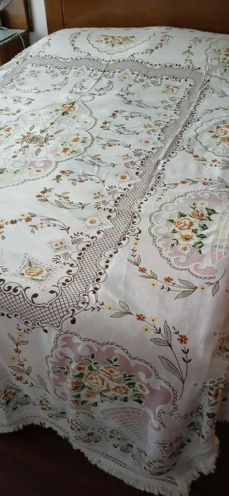 Colcha estampada, antiga