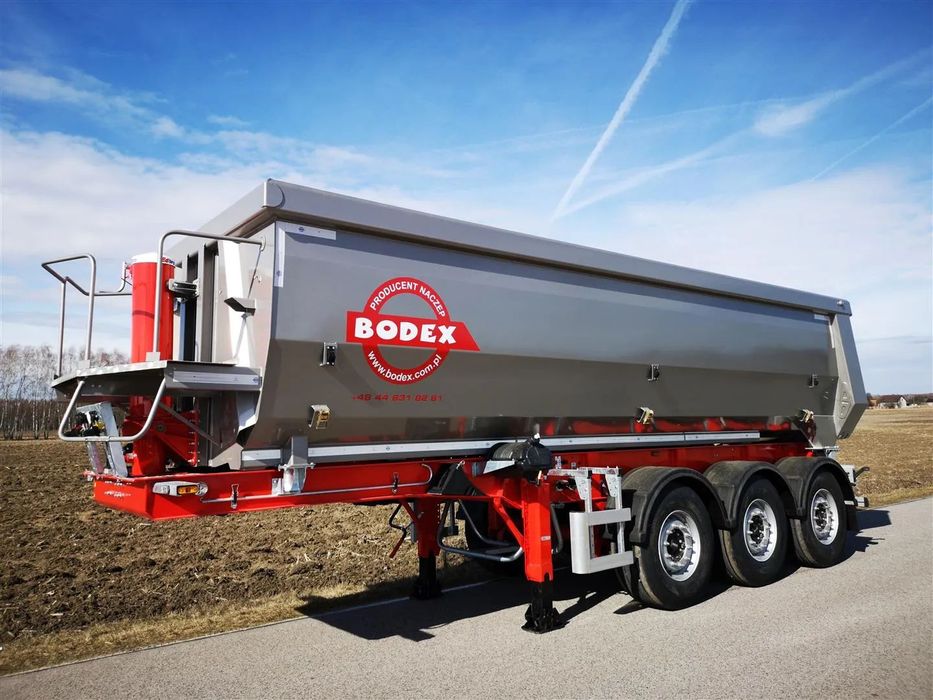 Bodex KIS3B  Łódka halfpipe BODEX 27m3 HARDOX 450! SAF bezpośrednio od producenta