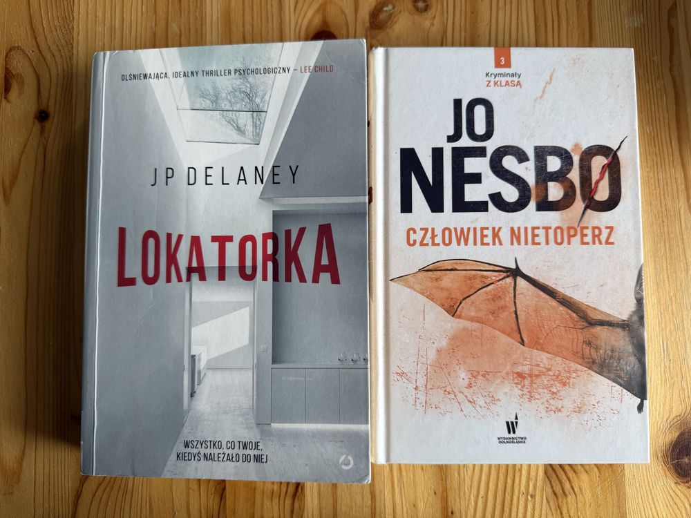 Lokatorka czlowiek nietoperz zestaw ksiazek