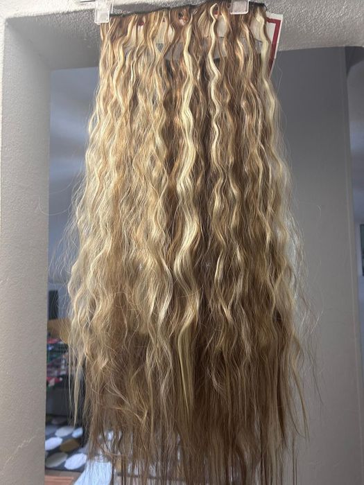 Extensões de cabelo sintético