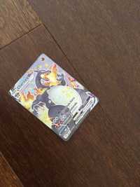 Carta Pokemon	charizard	vmax	fogo