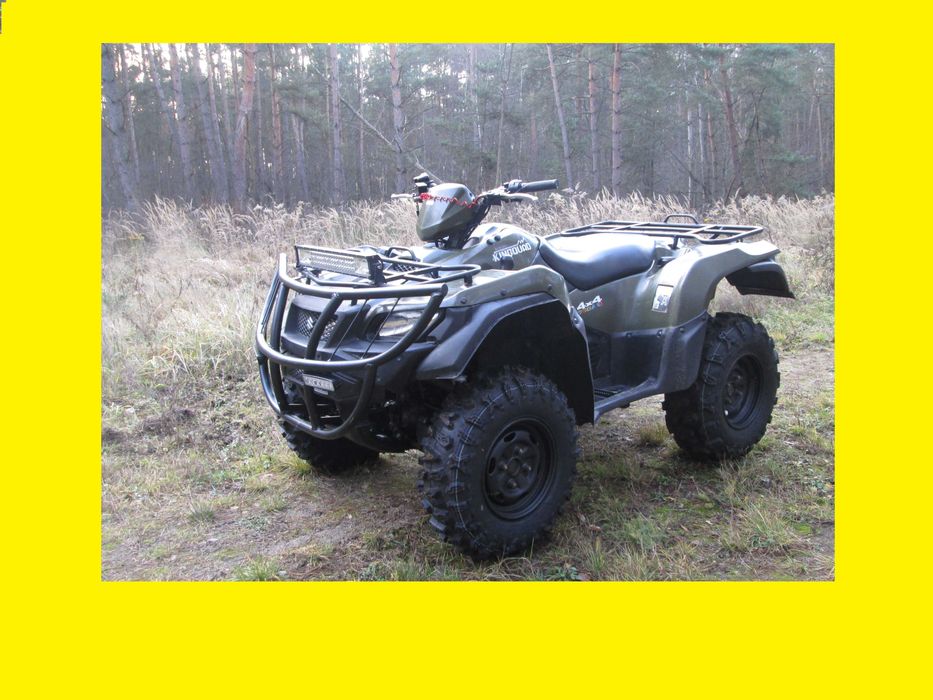 Quad ATV Suzuki KingQuad 750 AXi 4x4 2017r Klad jak CF Moto