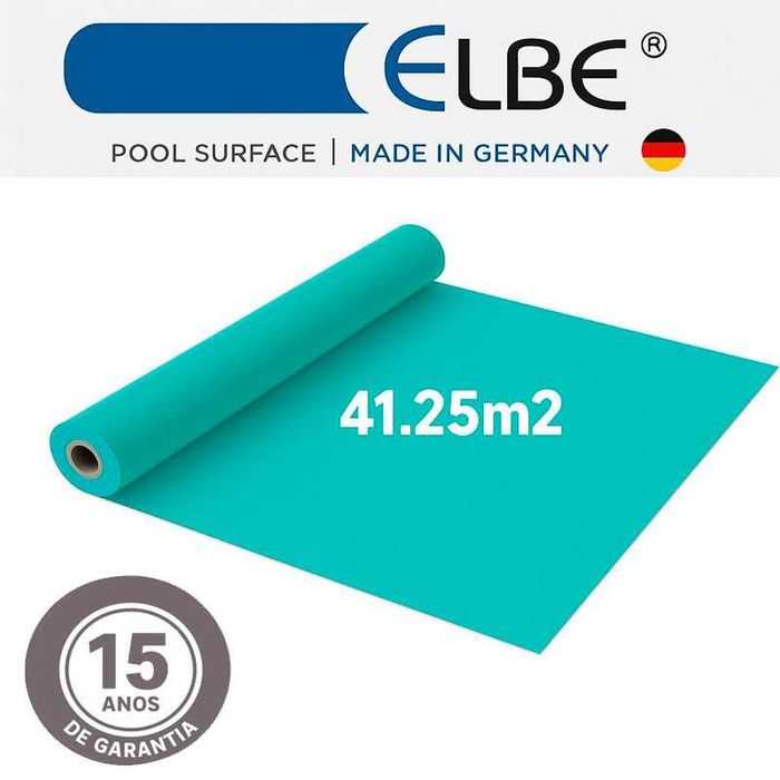 Rolos Tela Armada de Piscina ELBE 41.25m2 - 15 Anos de Garantia