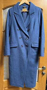 Пальто синього кольору