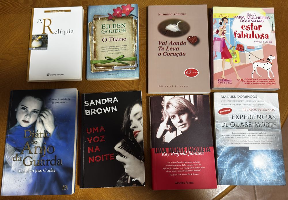 Livros varios titulos e autores