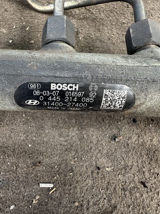 Топливная рампа датчик давления топлива хюндай santafe 2