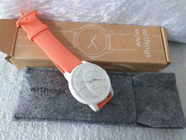 Relógio Withings move Cor Branco Coral Peso 0.22kg