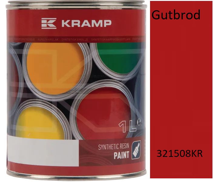 KRAMP - Lakier do Gutbrod, 321508KR, czerwony 1 L