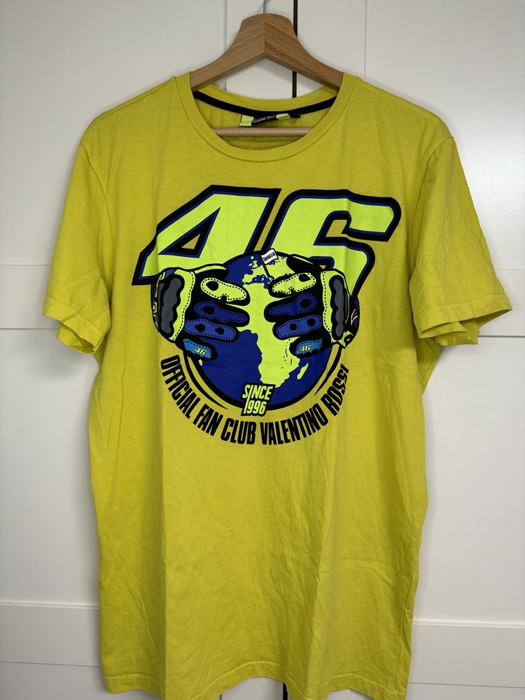 Koszulka T-Shirt Vr46 L Valentino Rossi Fun Club Moto Gp