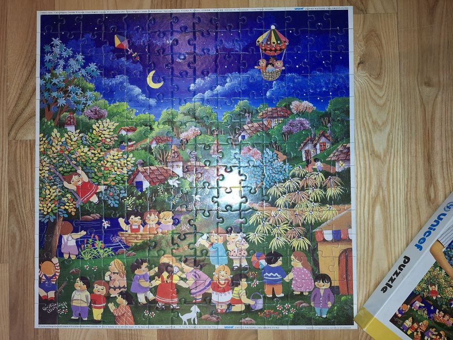 Puzzle UNICEF 5700 Oryginalne, komplet, jak nowe!