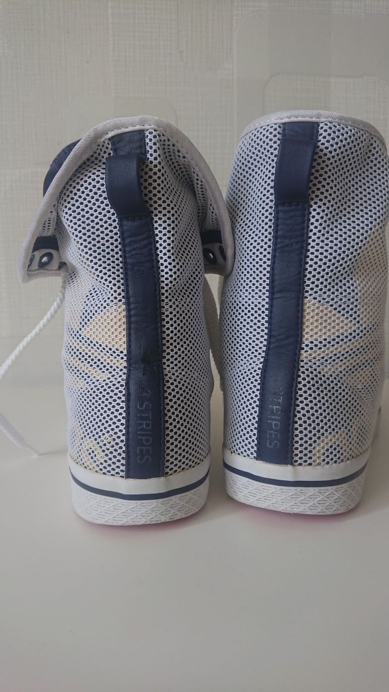 Оригинальные кеды хайтопы Adidas original коронка
