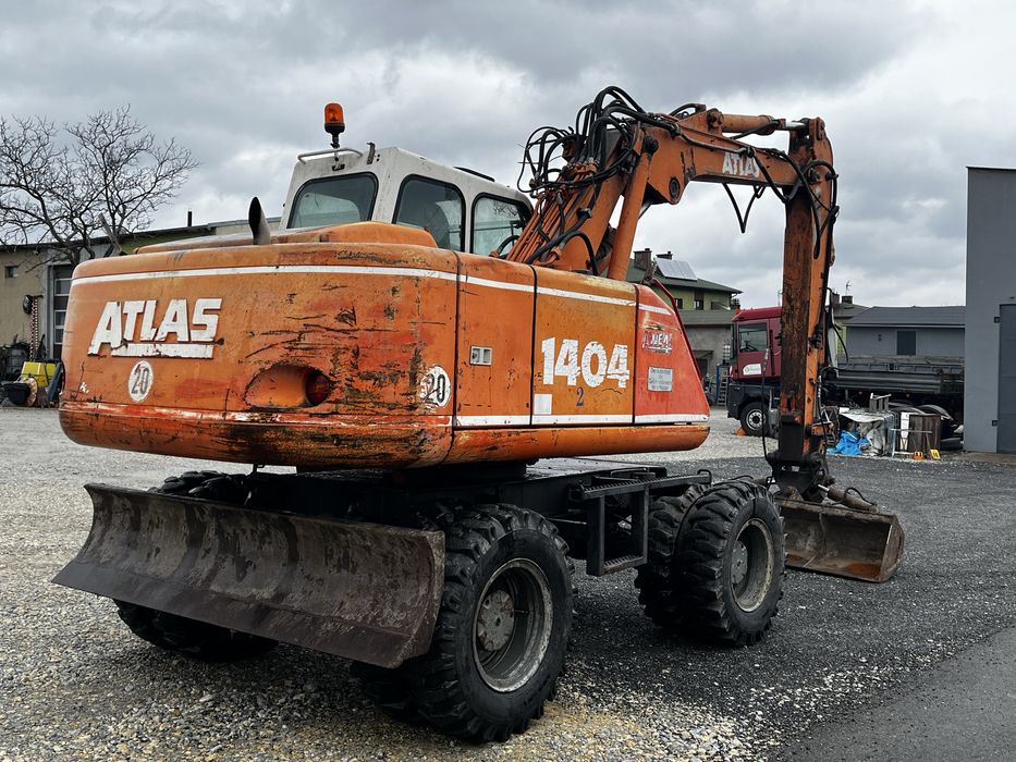 Koparka ATLAS 1404 Silnik Deutz chło. cieczą Łyżka hydrauliczna