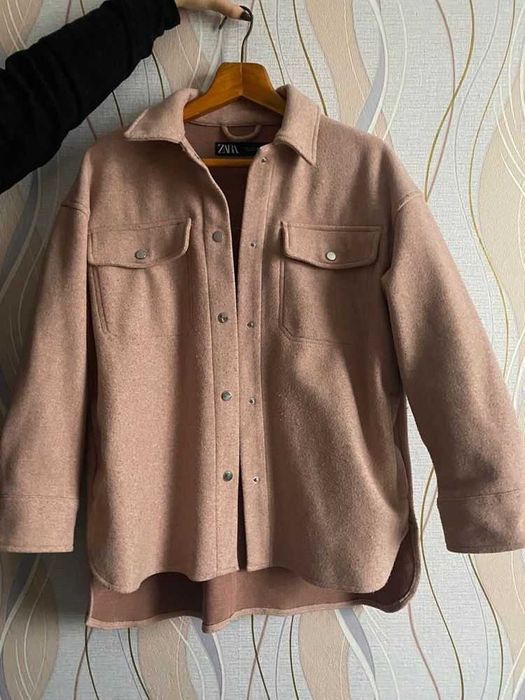 Рубашка-пальто Zara