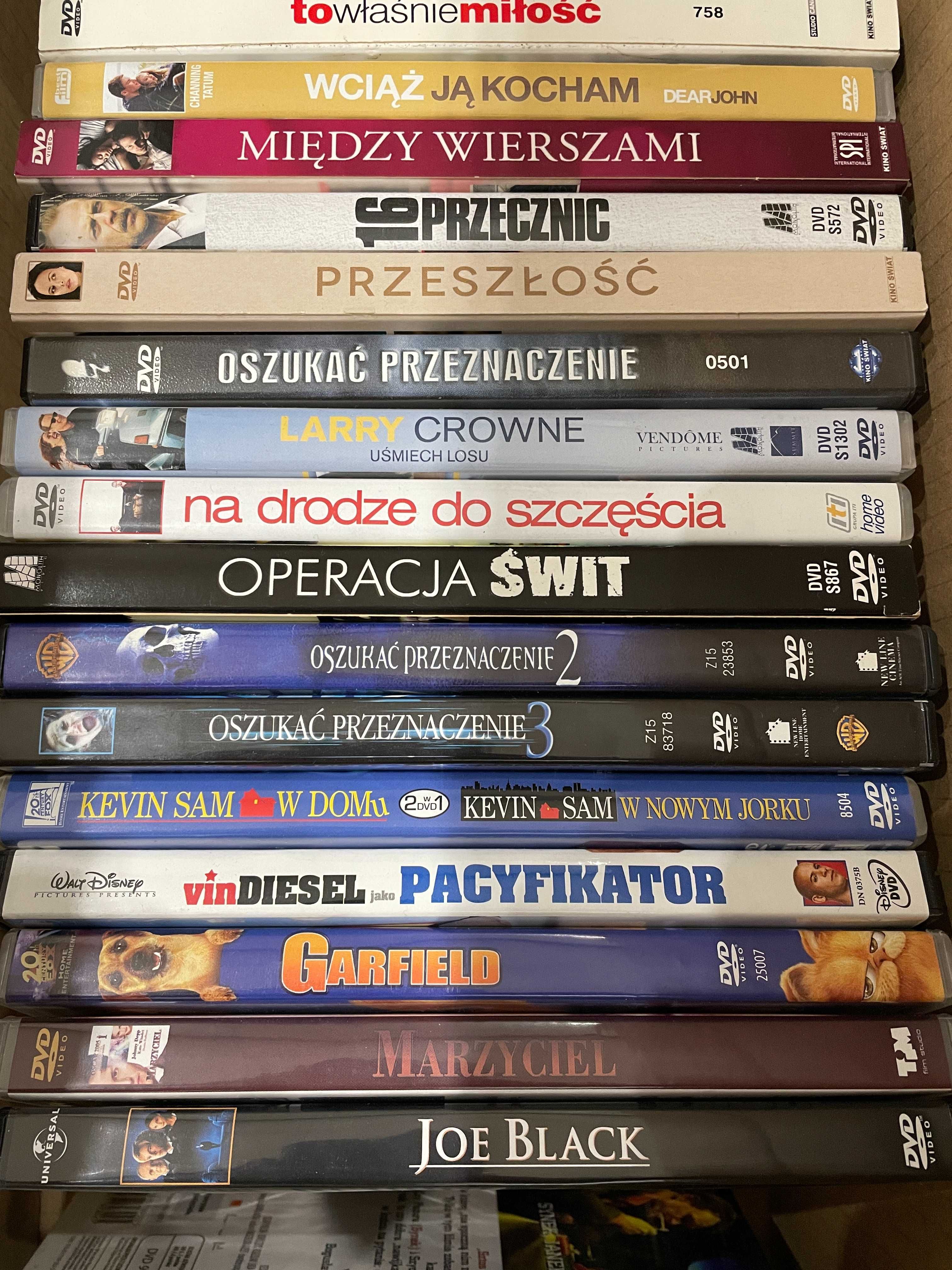 Pakiet filmów DVD - bez folii