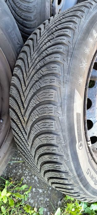 Koła 15 FIAT ,opony zimowe MICHELIN 195x65x15