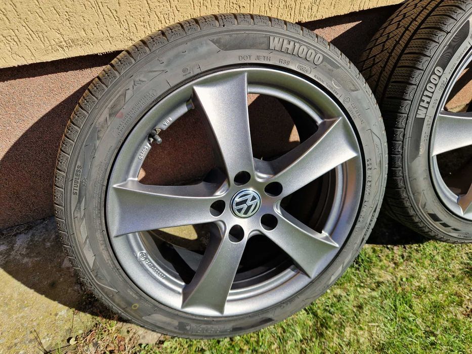 Felgi Dezent 17" 5x112 opony zimowe stan jak nowy