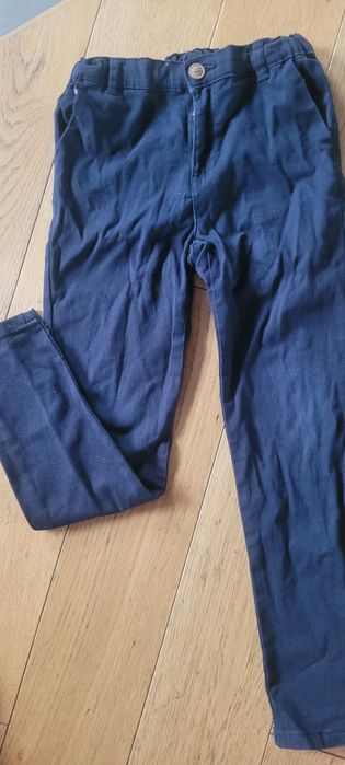 Spodnie eleganckie 134 strój galowy do szkoły dla chłopca