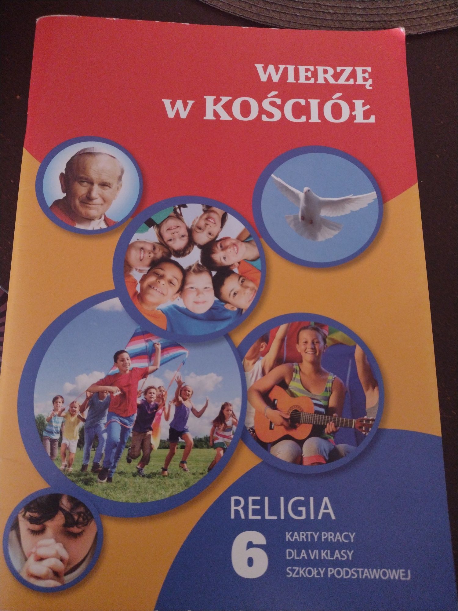 Karty pracy dla 6 klasy szkoły podstawowej "Wierzę w kościół"