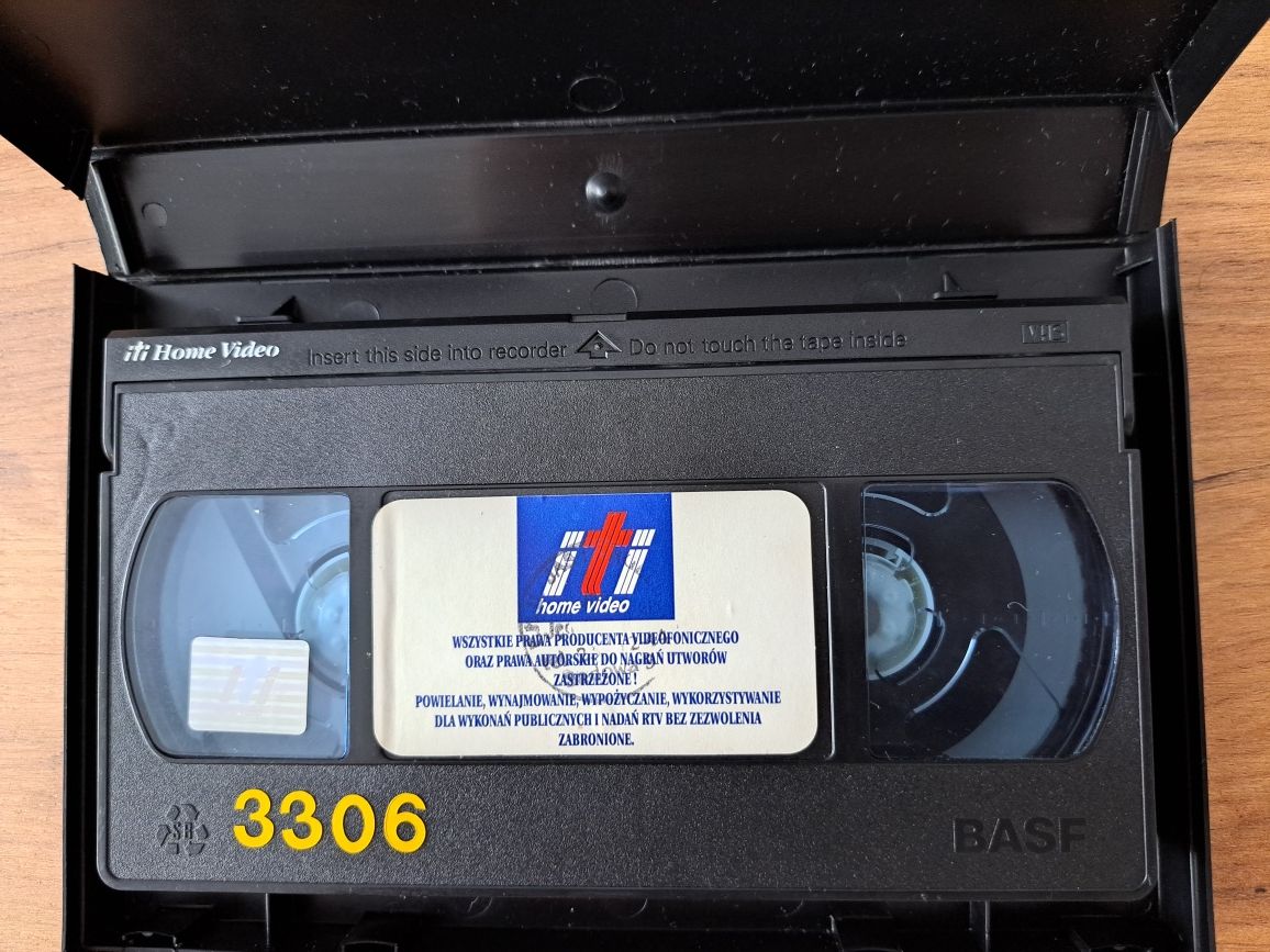 Niemy Świadek Część 1 i 2- Rachel Ward- 2- Vhs Polski Lektor Unikat