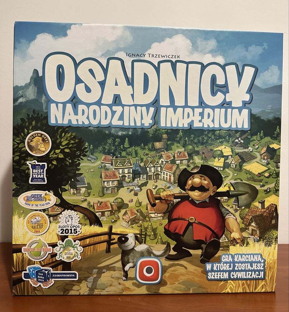 Osadnicy Narodziny Imperium - gra planszowa. Stan idealny