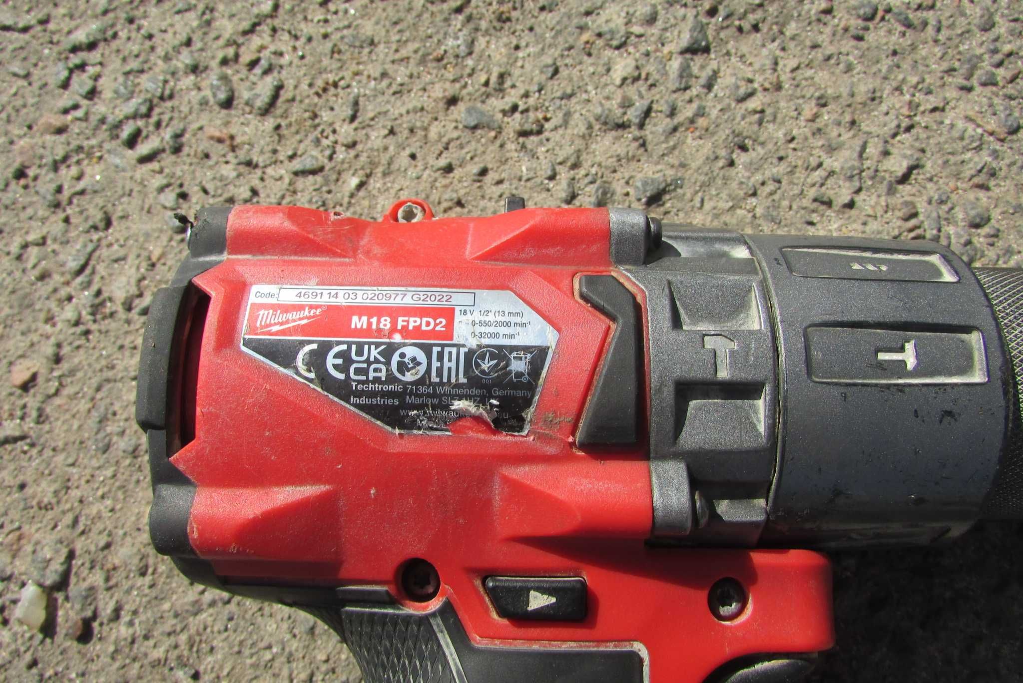 Шуруповерт безщітковий Milwaukee M18 FPD2 (з Німеччини) 18v ОРИГІНАЛ