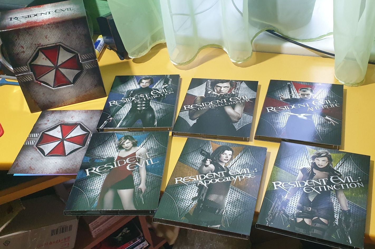 Blu ray 4K Resident Evil: The Complete Collection 4K  blu ray