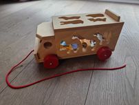 Dewniany sorter z big jigs