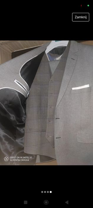 Garnitur męski kubenz