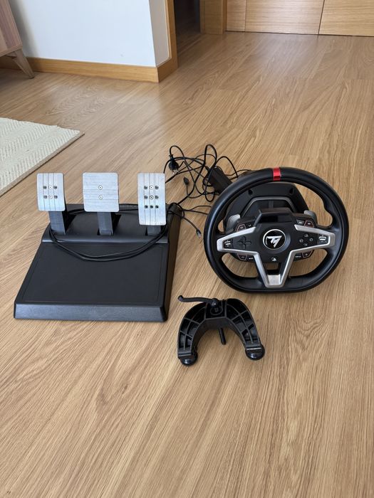 Volante Thrustmaster T248 + pedais T3PA-GT