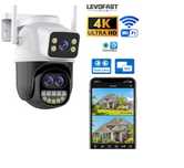 Kamera Zewnętrzna Obrotowa WIFI 9MP 8X ZOOM ICSEE ULTRA HD