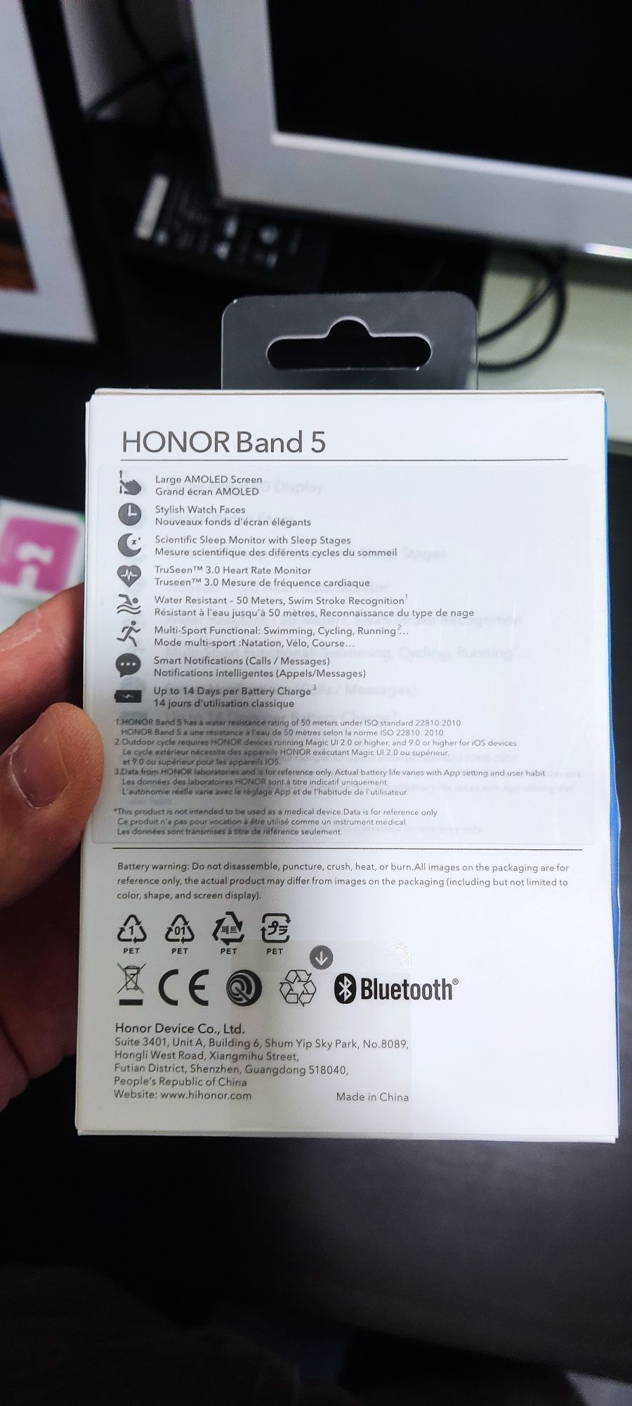 Honor Band 5 + 10 pulseiras