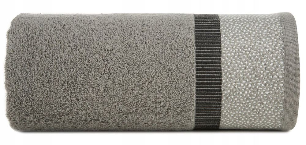 Ręcznik 50x90 Bawełniany Kąpielowy 485g/m2 Marit 04 Grafit