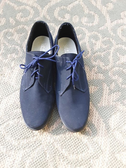 Buty mokasyny trzewiki komunia wesele jak nowe roz 35