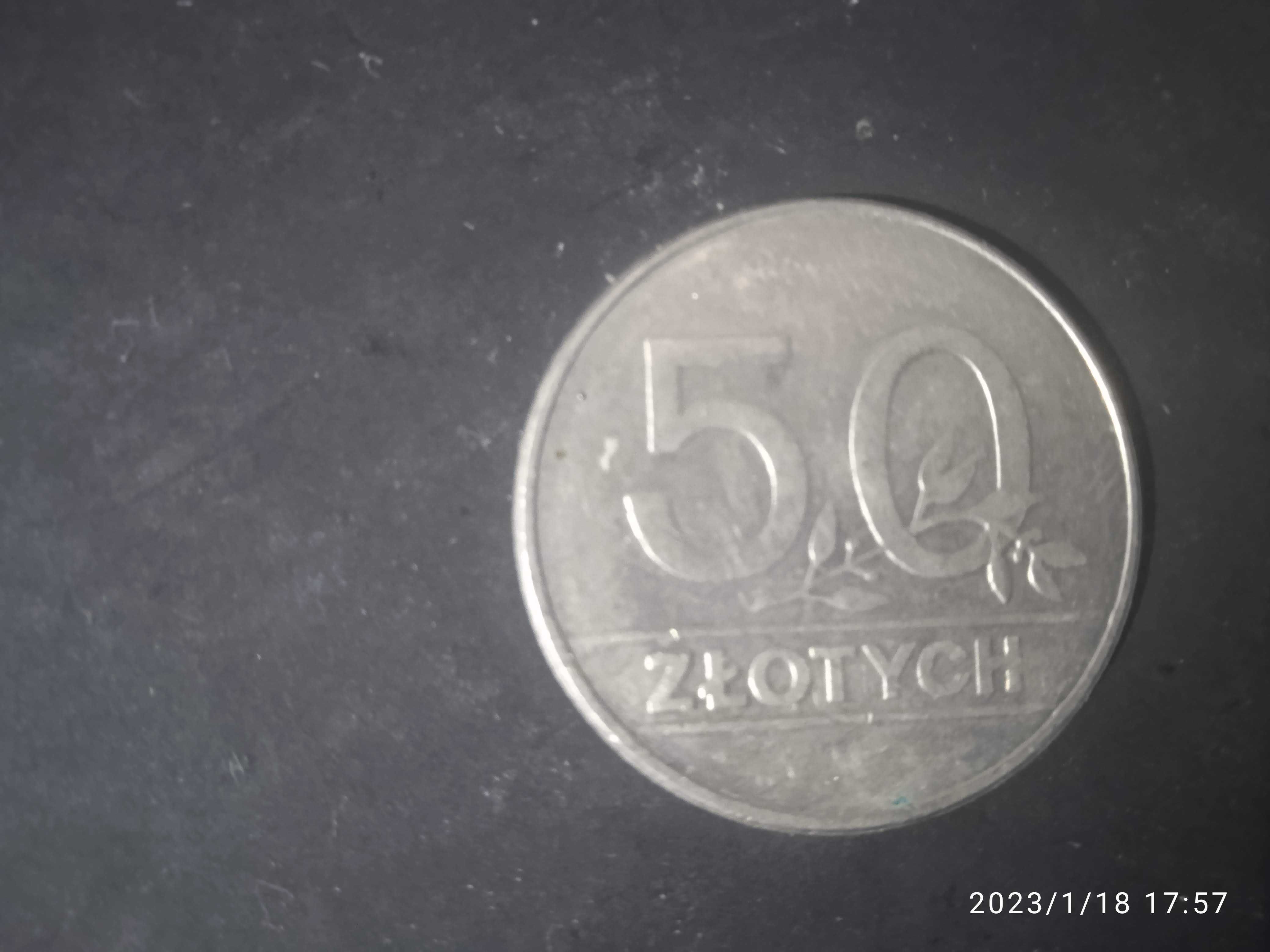 Moneta 50 zł - 1990