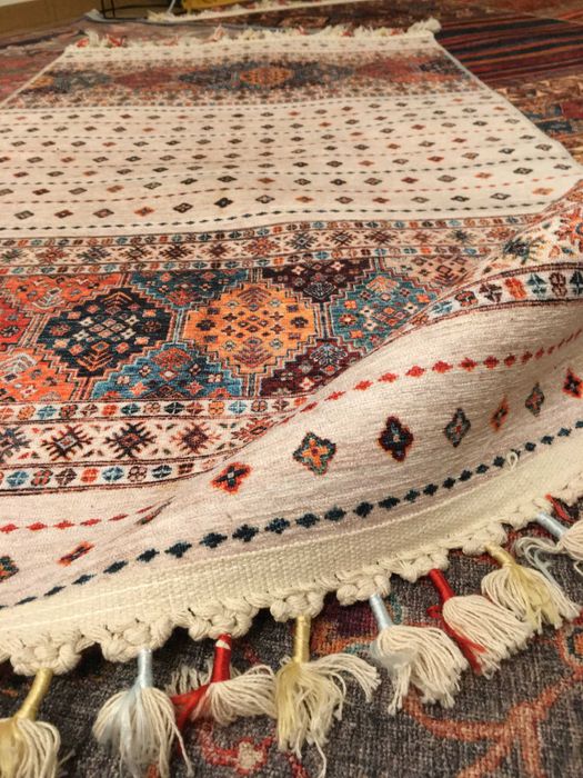 Dywan kilim turecki antypoślizgowy zmywalny 80x150