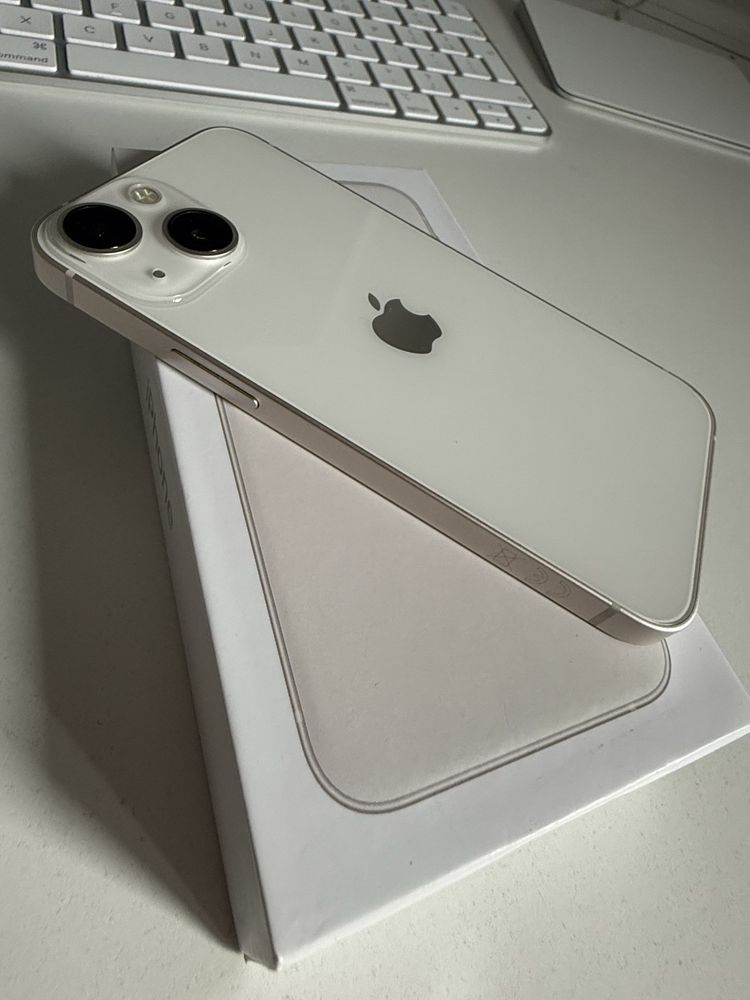 iPhone 13 mini 128gb Starlight Idealny Bateria 100%
